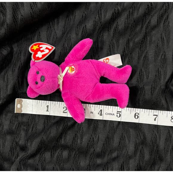 TY Vintage Beanie Babies Burger the Bear McDonald's Teenie Beanie Babies 2004 - Picture 11 of 15